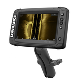 RAM Mounts Lowrance  Elite-5 & Elite-7 Ti Double Ball Mount F 1.5" No Base