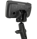 RAM Mounts Double Ball Mount for Lowrance Hook² & Reveal Series Non/Base