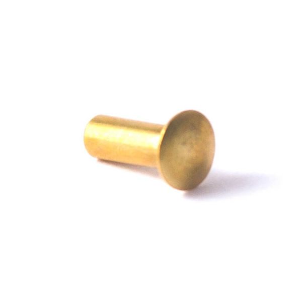 Rivet Brass Sail 1/8'' x 5/16''