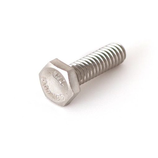 Bolt 1/4"-20 x 7/8'' Hex Head SS