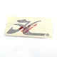 Decal Flying ''H'' Small Black