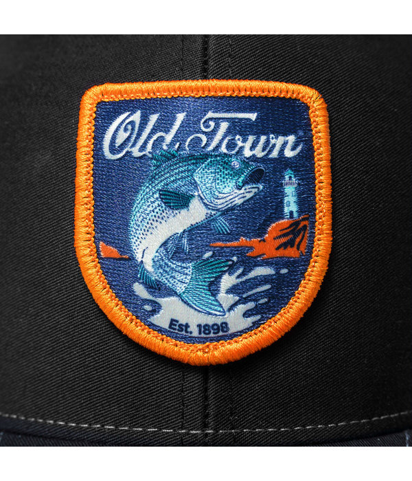 Old Town Hat Fish Emblem