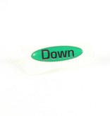 Hobie Decal Handle "Down"