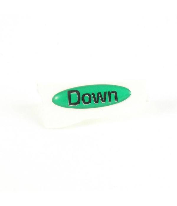 Hobie (Discontinued) Decal Handle "Down"