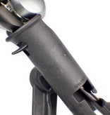 YakAttack (Closeout) Zooka Tube, Post And Spline With 4'' Arm And 8'' Extension Arm, Plunger Deck Mount Included, No Hardware