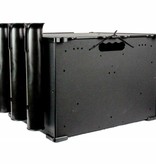 YakAttack (Closeout) BlackPak Black 12" x 16" x 11" Includes Lid And 3 Rod Holders