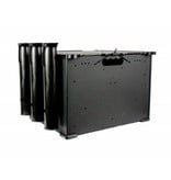 Yak-Attack (Closeout) BlackPak Black 12" x 16" x 11" Includes Lid And 3 Rod Holders