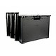 (Closeout) BlackPak Black 12" x 16" x 11" Includes Lid And 3 Rod Holders