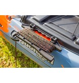 YakAttack SideWinder Anchor Line Reel Includes Track Hardware And 75' Of 550 Paracord