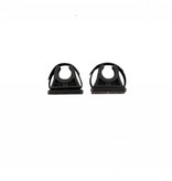 Yak-Attack ParkNPole Rubber Clips With Deluxe Mounting Base Includes Hardware And Security Strap (Pack Of 2)