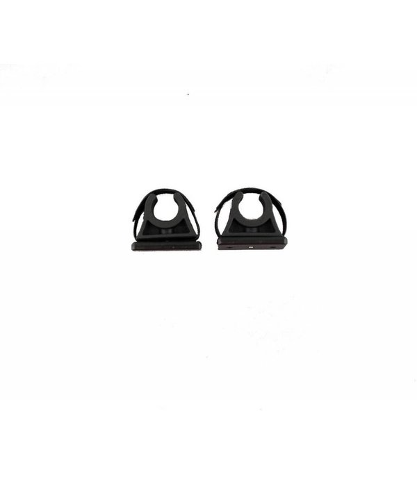 YakAttack ParkNPole Rubber Clips With Deluxe Mounting Base  w/ Hardware  (Pack Of 2)