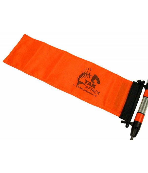YakAttack 6" x 18" Orange ProGlo Flag Kit