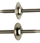 Yak-Attack Rigging Bullet 8-32" Threads (GT90 GearTrac) With Hardware (Pack Of 2)