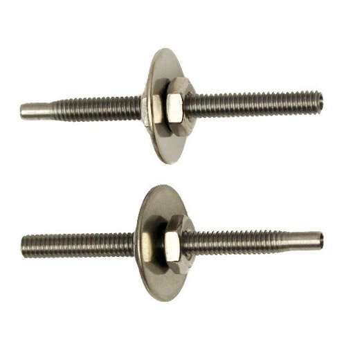 YakAttack Rigging Bullet 8-32" Threads (GT90 GearTrac) With Hardware (Pack Of 2)