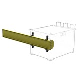 YakAttack (Closeout) Hawg Trough Mounting Kit Includes 2 brackets And Hardware