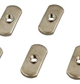 YakAttack Track Nut 1/2''  x 1/4"-20 Threads, 18-8 SS (Pack Of 6)