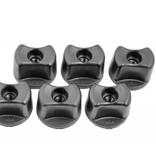 Yak-Attack Convertible Knobs 1/4-20" Threads (Pack Of 6)