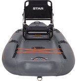Rival Fish Inflatable Kayak Dark Grey
