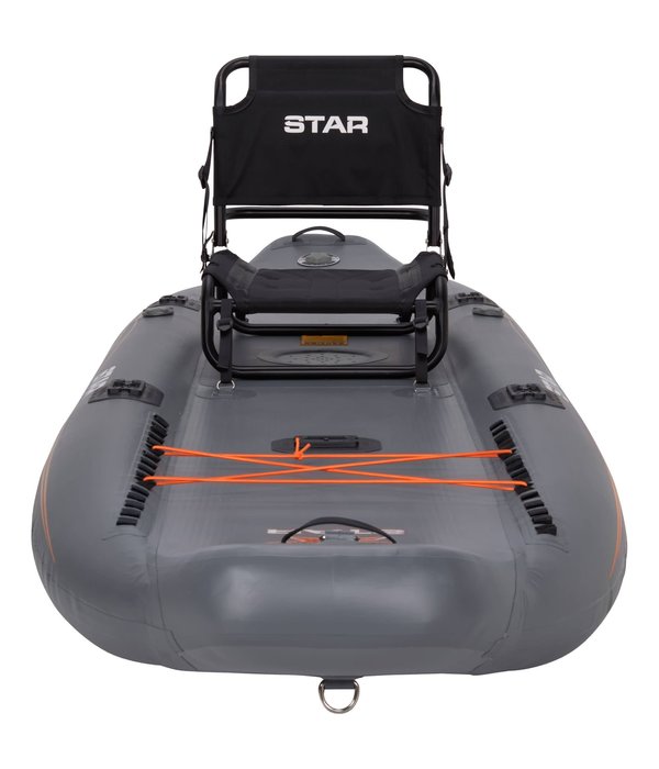 Rival Fish Inflatable Kayak Dark Grey