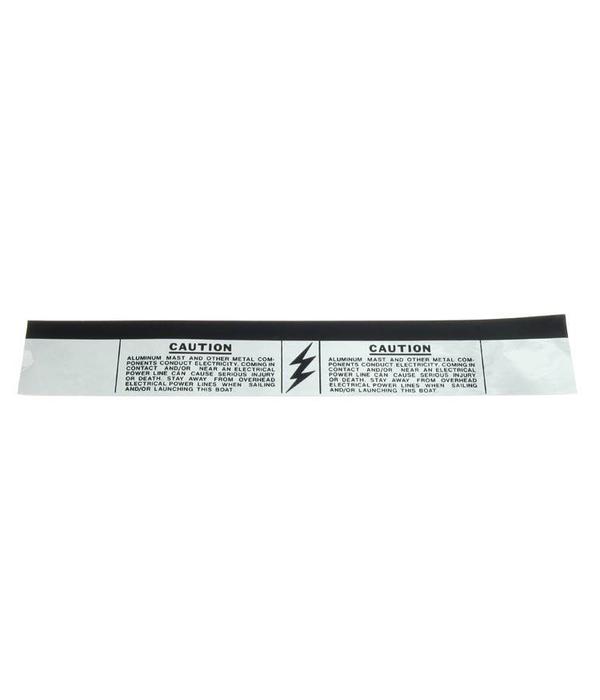 Mast Caution Band Black