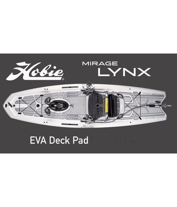 Hobie Deck Pad Kit Lynx Grey/Charcoal