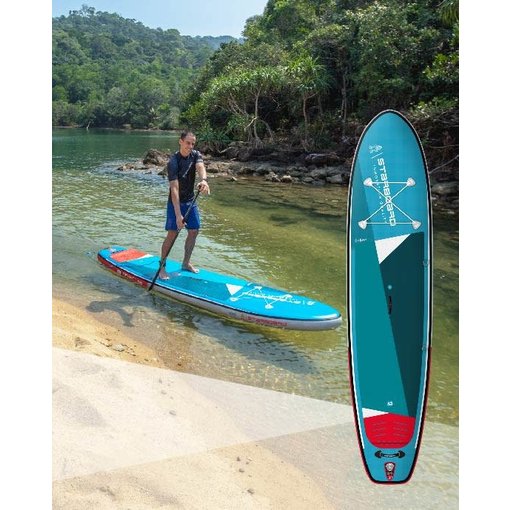 Starboard (Prior Year Model) 2021/2022 Inflatable SUP 11'2" x 31" x 5.5" IGo Zen SC With Paddle