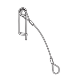 Wilderness Systems Helix PD Cotter Pin with Tether