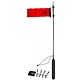 VISIpole II Light, Mast, Floating Base Includes MightyMount And Flag