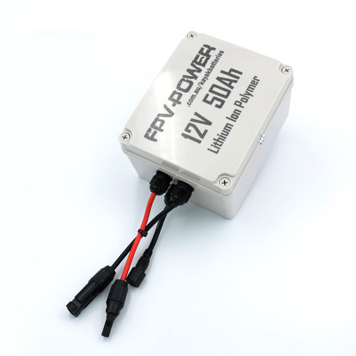 FPV-Power 50Ah V3 Waterproof Lithium Battery With 10Ah Charger