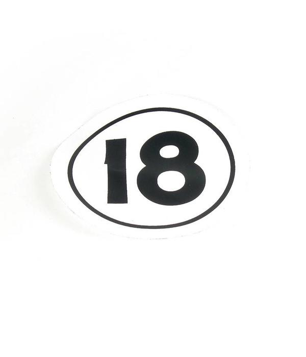 Hobie Decal Sail "H18" Class Insignia