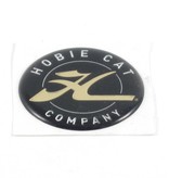 Hobie Decal Dome Gold 1.75''