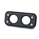 Double Hole Dash Mount 10mm Gasket