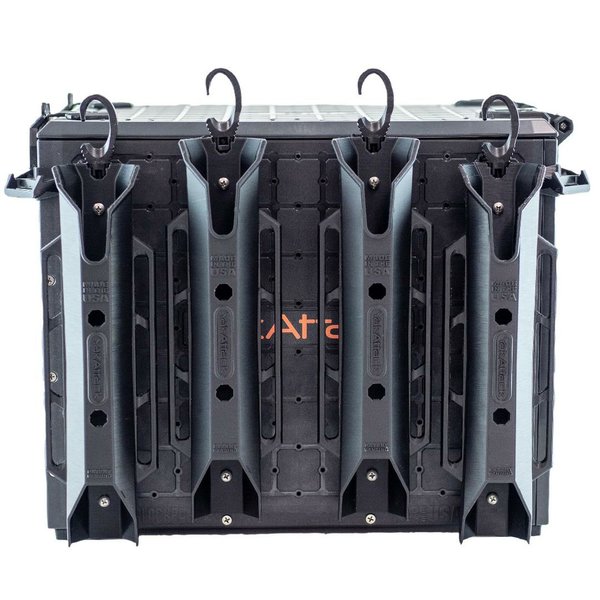 BlackPak Pro 16" x 16" x 13", Black, Includes Lid And 6 Rod Holders