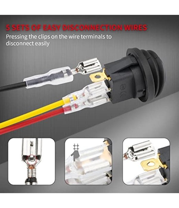 Waterproof Rocker Switch