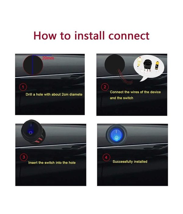 Waterproof Rocker Switch