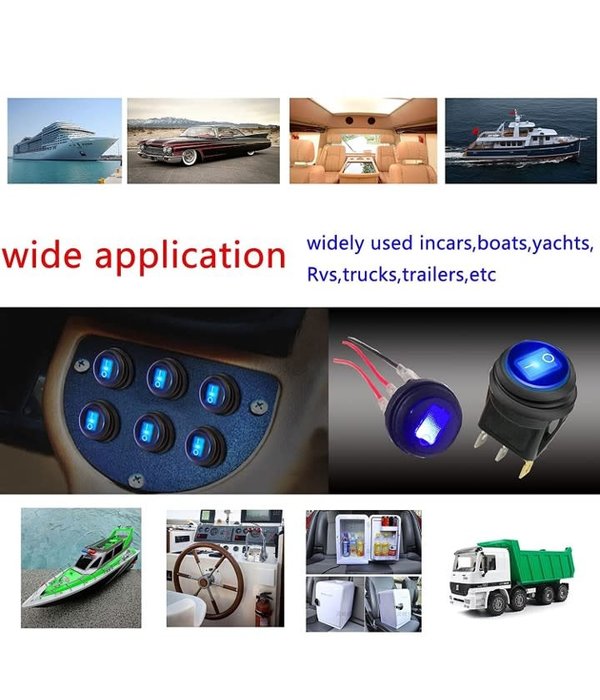 Waterproof Rocker Switch