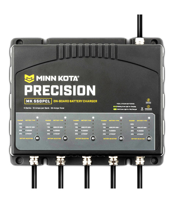 On-Board Precision Charger MK-550 PCL 5 Bank x 10 AMP LI Optimized Charger