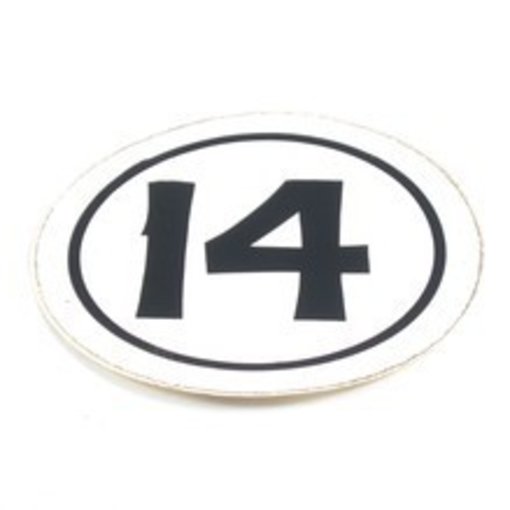 Hobie Decal Sail "H14" Class Insignia