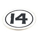 Decal Sail "H14" Class Insignia