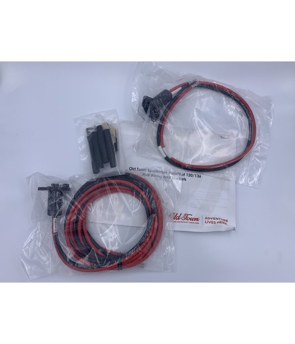 Old Town Sportsman AutoPilot 120/136 Hull Wiring and Sockets