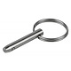 Detent Quick Release Ring Pin 1/4" x 1-1/2"