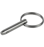 Schaefer Detent Quick Release Ring Pin 1/4" x 1-1/2"