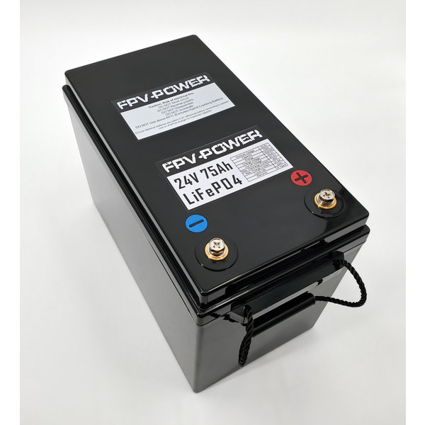24V 75Ah  LifePo4 Deep Cycle Battery