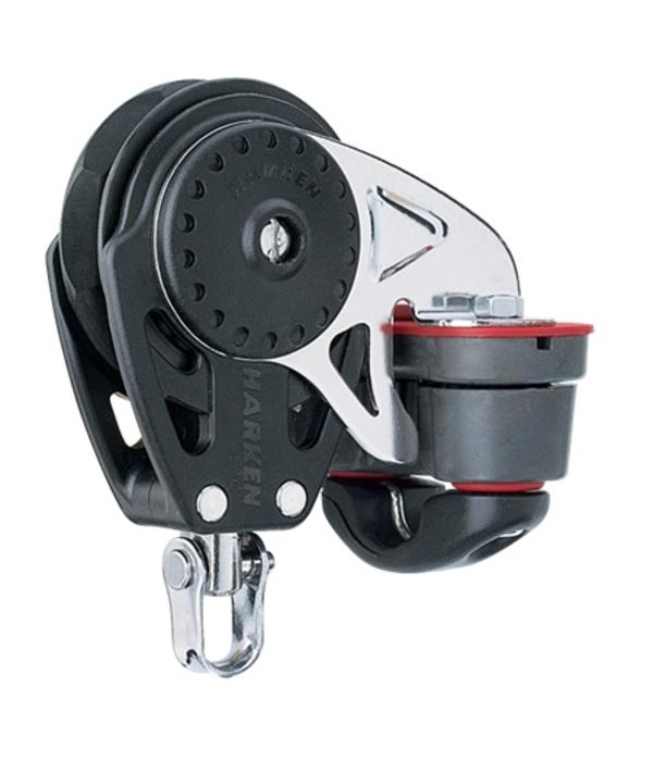 Harken Block 75mm Ratchomatic With Cleat
