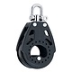 Block 57mm Carbo Single Swivel