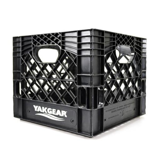 YakGear Milk Crate Black 13" x 13"