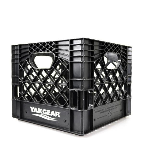 YakGear Milk Crate Black 13" x 13"