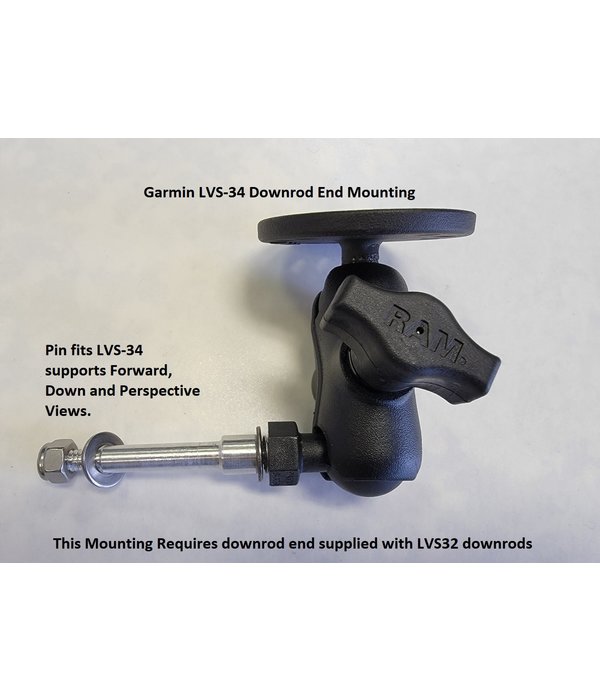 LVS34 Mounting For Forward/Down And Perspective Views