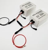 FPV-Power 24V 50Ah  Waterproof Lithium Ion Waterproof Power Kit (Wired In Series) With Leads (2-50Ah Batteries)