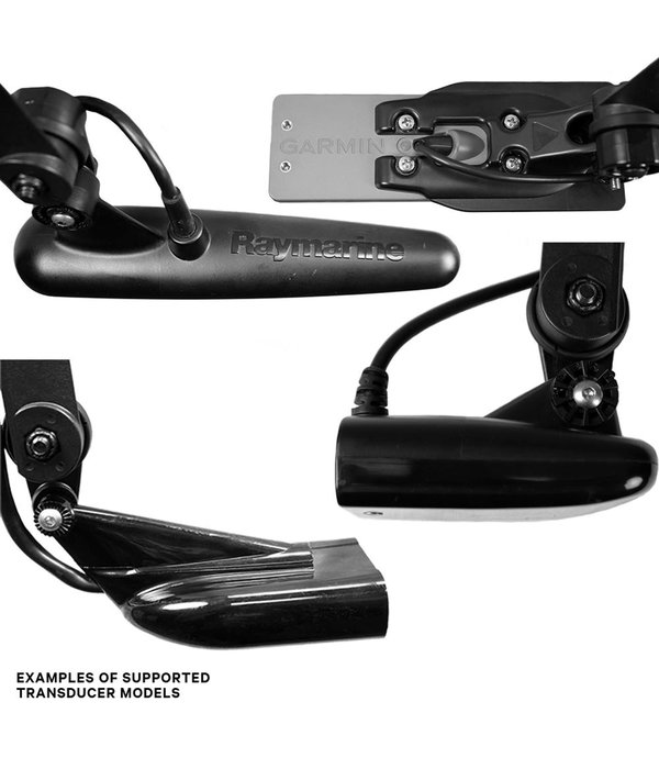 YakAttack SwitchBlade Transducer Deployment Arm Deck Mount/Track Mount